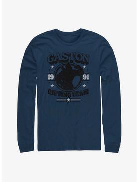 Disney Beauty And The Beast Gaston Gym Long-Sleeve T-Shirt, NAVY, hi-res