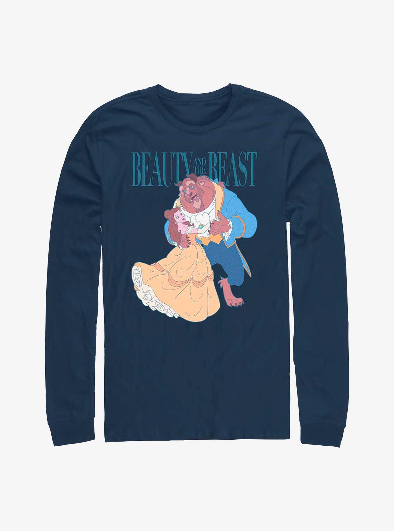 Disney Beauty And The Beast Vintage Dance Long-Sleeve T-Shirt, , hi-res