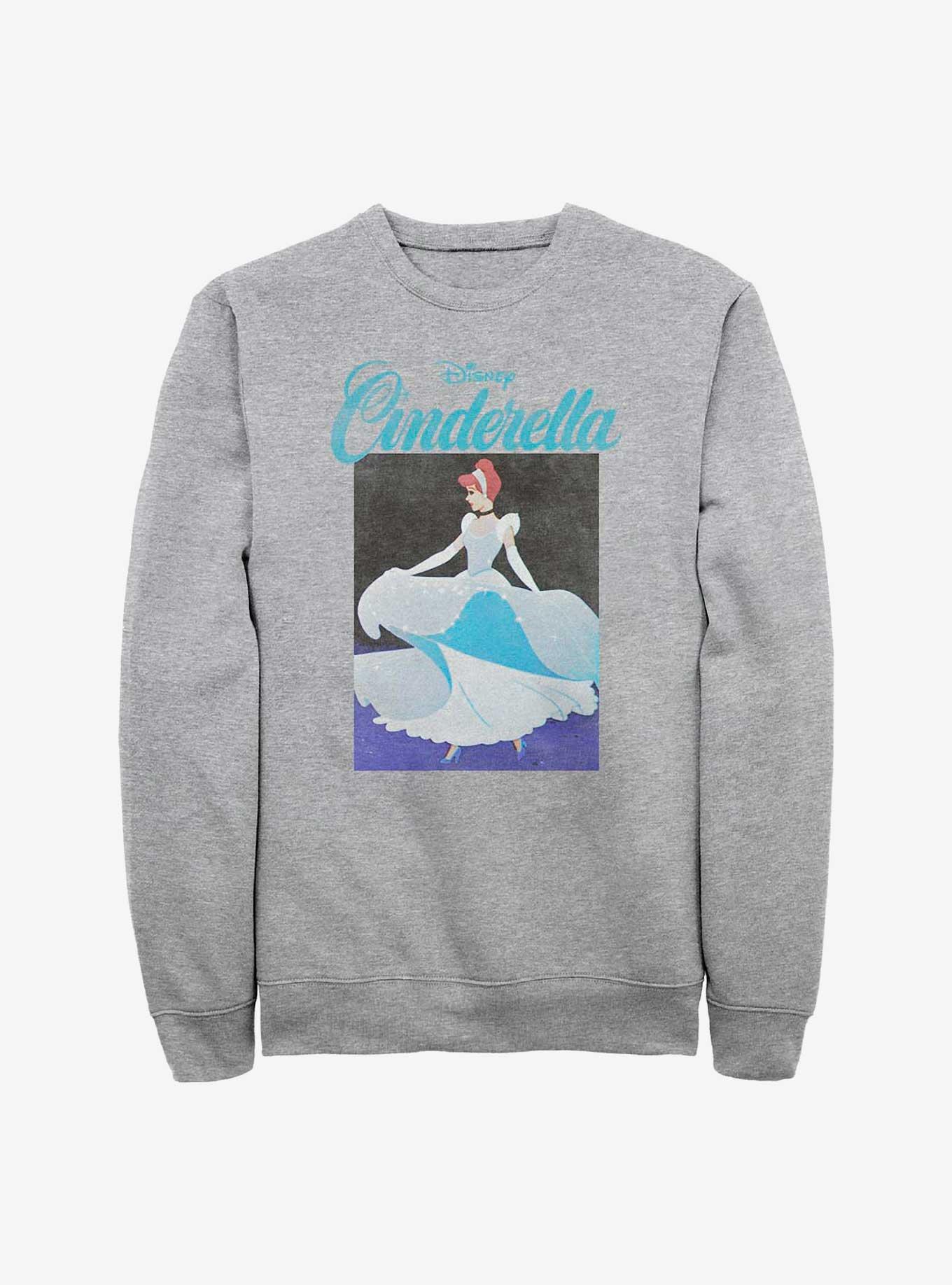 Disney Cinderella Dress Squared Sweatshirt GREY BoxLunch