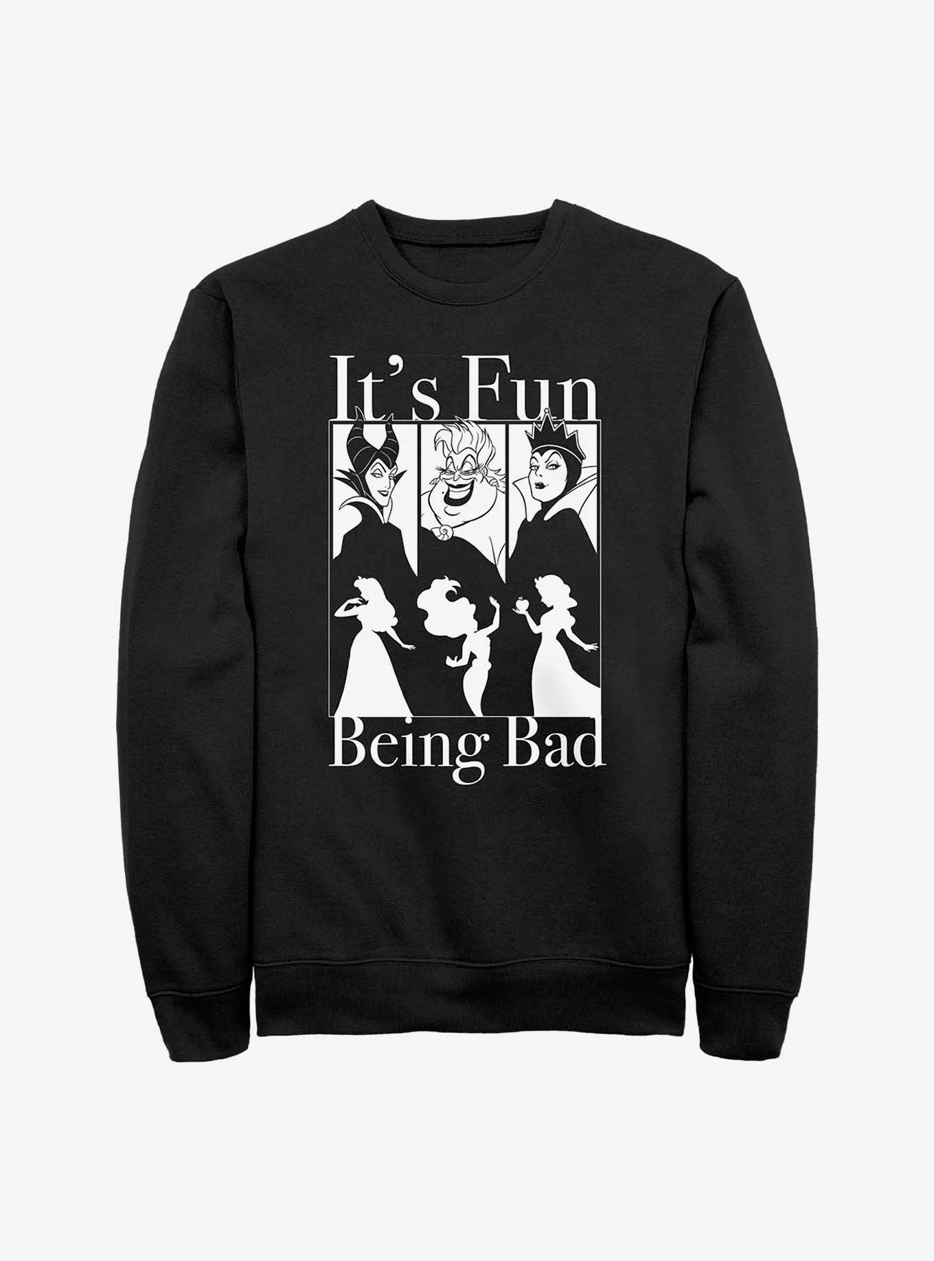 Disney Villains Fun Being Bad Sweatshirt, , hi-res