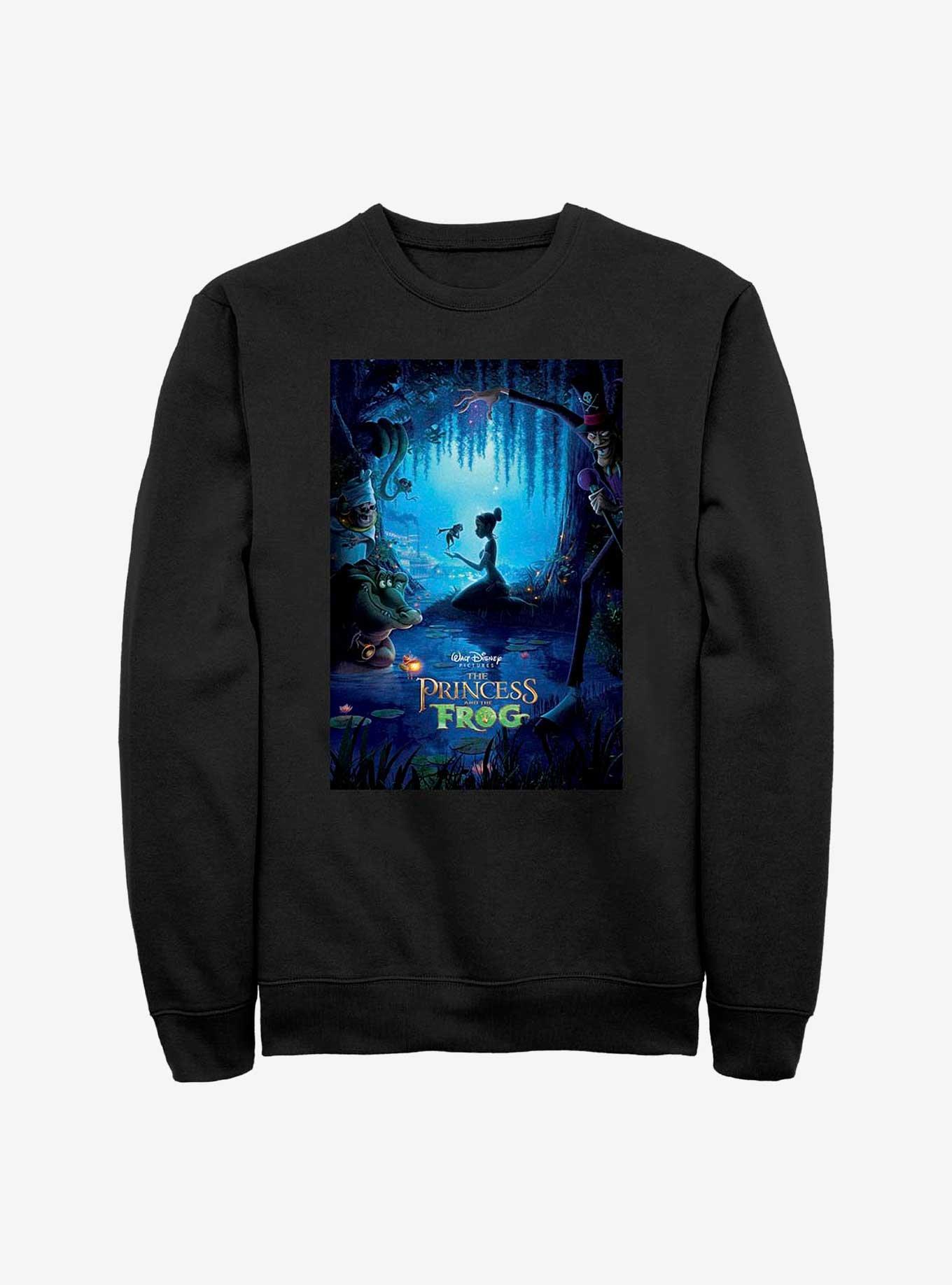 Disney Princess And The Frog Frog Classic Poster Sweatshirt, , hi-res