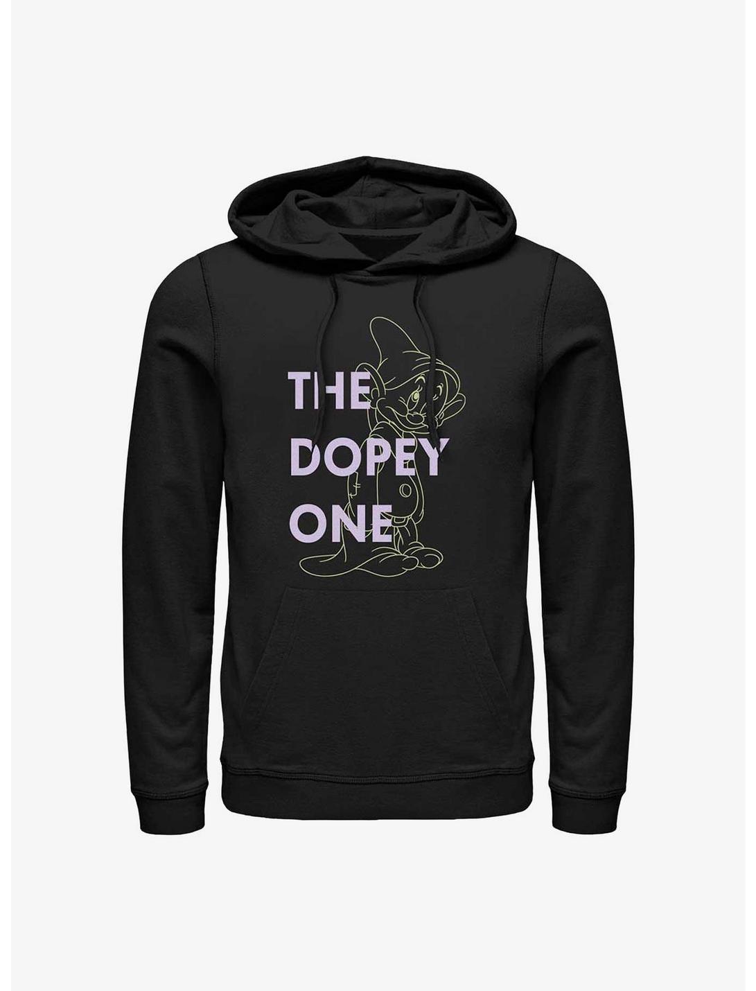 Disney Snow White And The Seven Dwarfs The Dopey One Hoodie, BLACK, hi-res