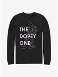 Disney Snow White And The Seven Dwarfs The Dopey One Long-Sleeve T-Shirt, BLACK, hi-res