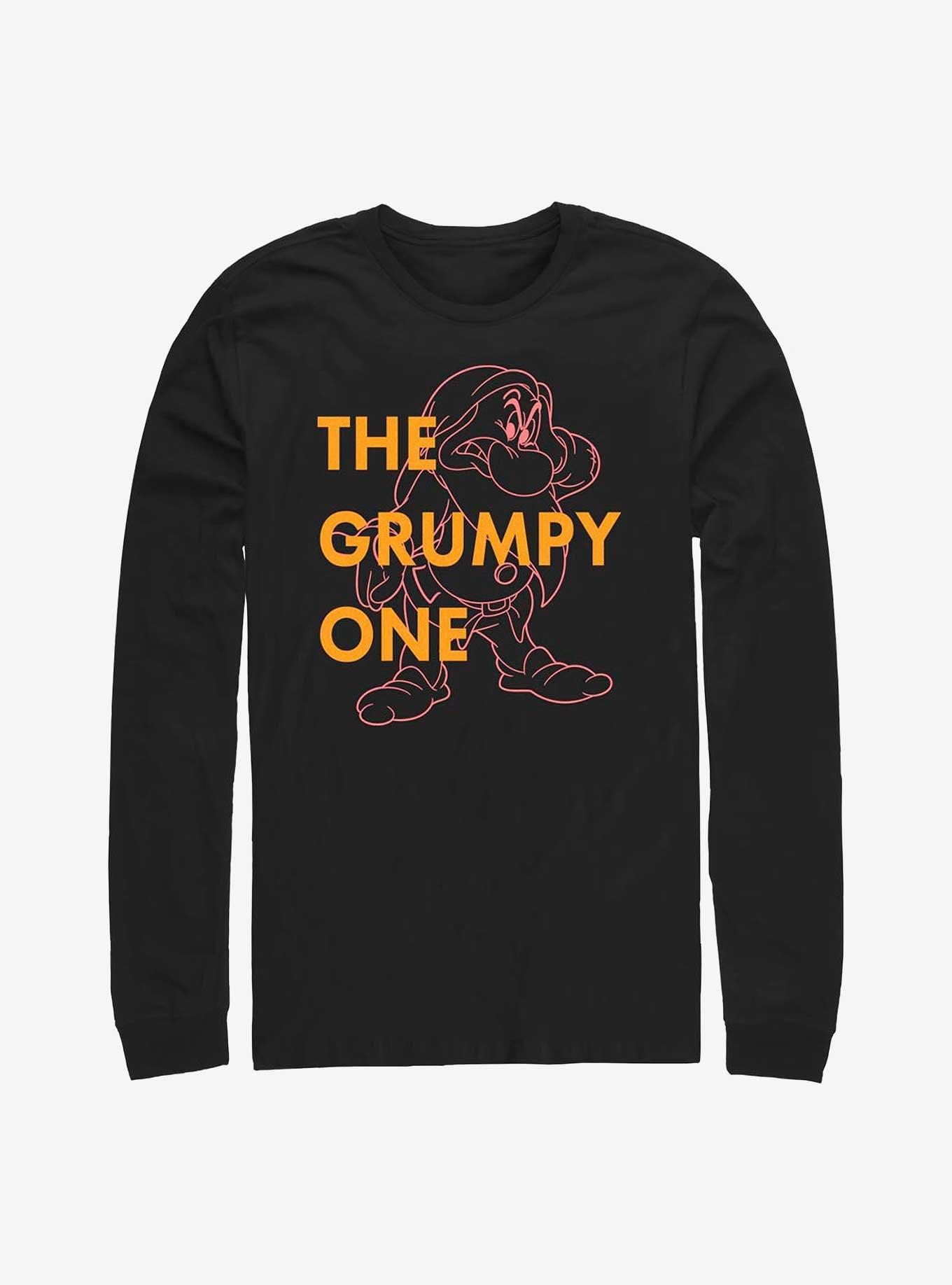Disney Snow White And The Seven Dwarfs The Grumpy One Long-Sleeve T-Shirt, , hi-res