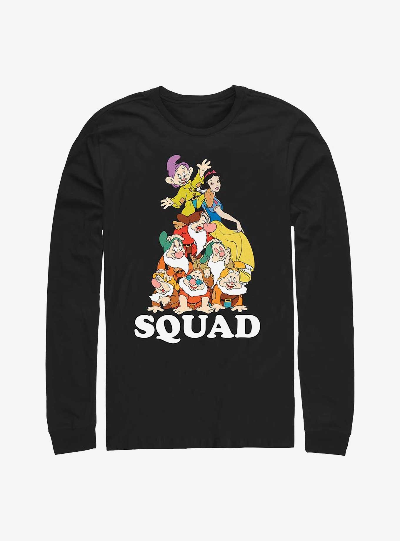 Disney Snow White And The Seven Dwarfs Squad Long-Sleeve T-Shirt, , hi-res