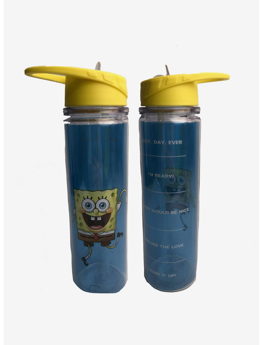 Spongebob Squarepants Measurement Water Bottle, , hi-res