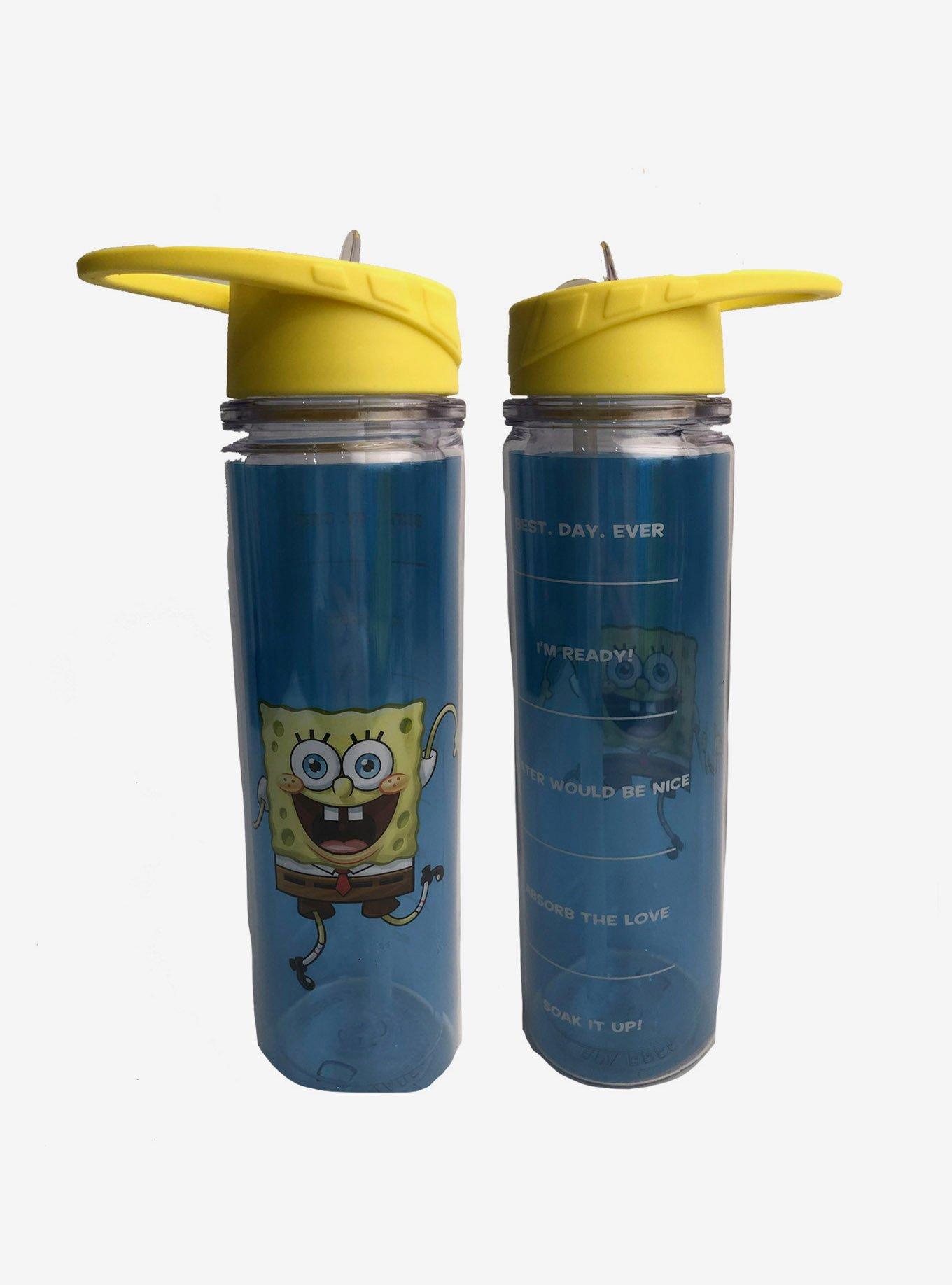 SpongeBob Squarepants Blue Water Bottles