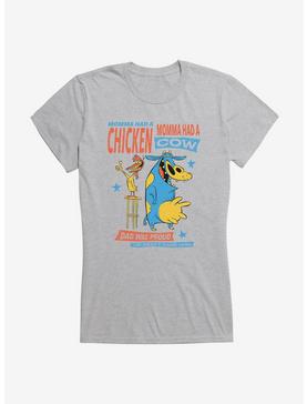 Cartoon Network Cow And Chicken Momma Had Girls T-Shirt, HEATHER, hi-res