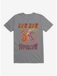 Cartoon Network Cow And Chicken How Now Supercow T-Shirt, STORM GREY, hi-res