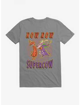 Cartoon Network Cow And Chicken How Now Supercow T-Shirt, STORM GREY, hi-res