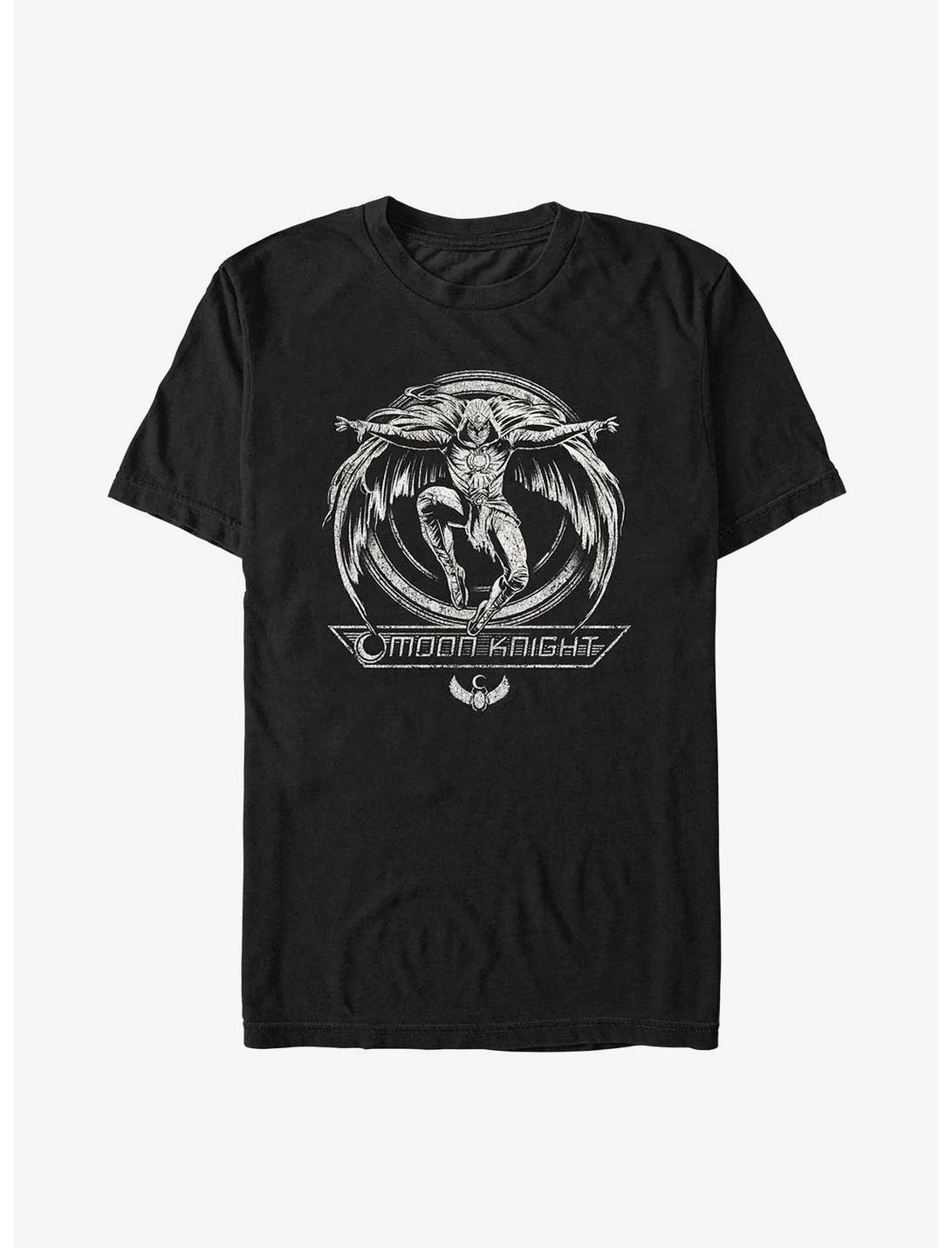 Marvel Moon Knight Winged T-Shirt, BLACK, hi-res