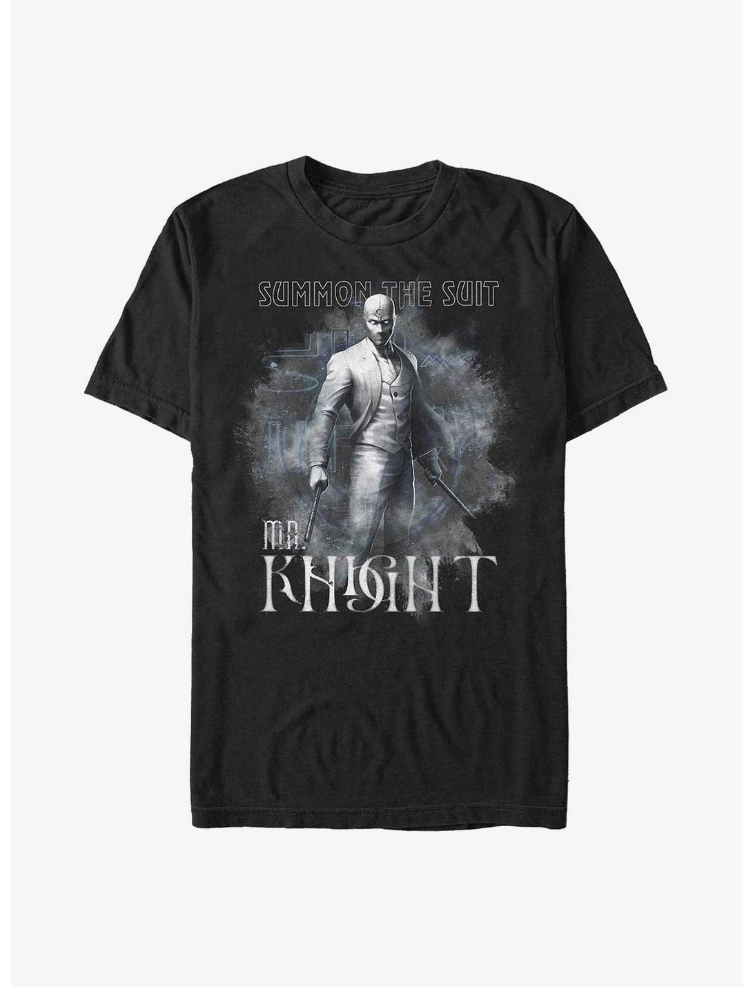 Marvel Moon Knight Summon The Suit Mr. Knight T-Shirt, BLACK, hi-res