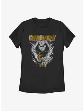 Marvel Moon Knight Suit Distressed Womens T-Shirt, , hi-res