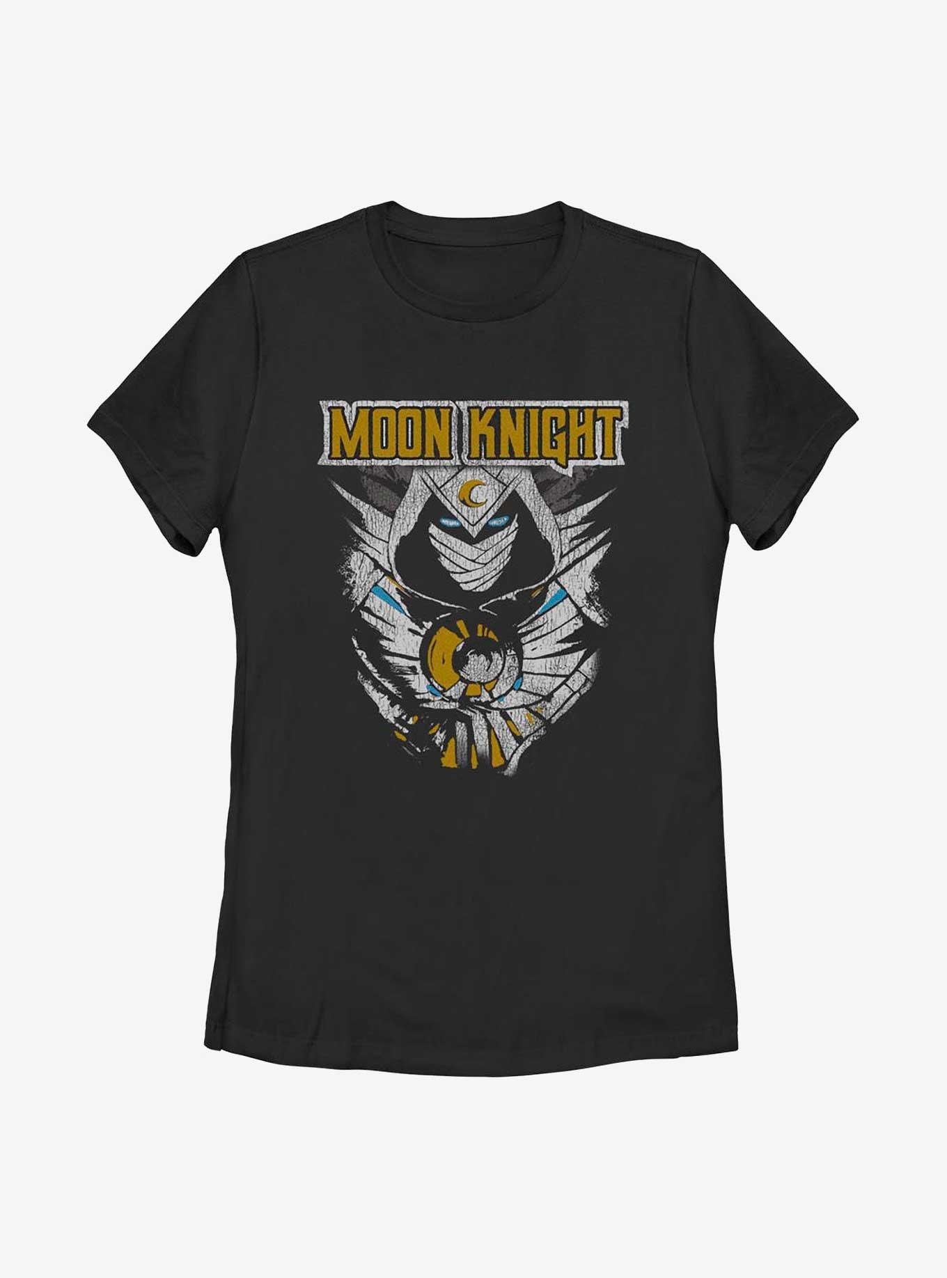 Marvel Moon Knight Suit Distressed Womens T-Shirt, , hi-res