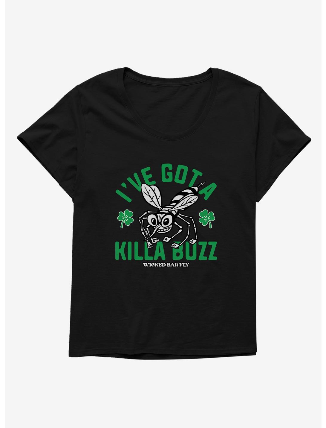 St. Patty's I've Got A Killa Buzz Womens T-Shirt Plus Size, , hi-res
