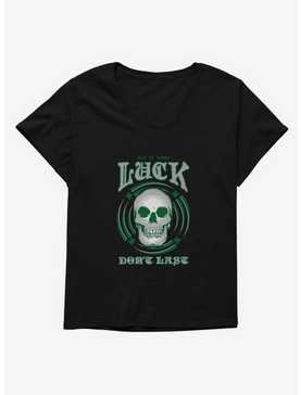 St. Patty's Luck Don't Last Womens T-Shirt Plus Size, , hi-res