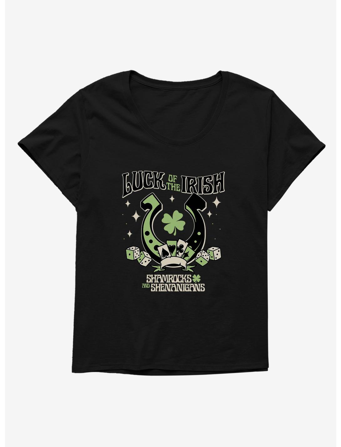 St. Patty's Luck Of The Irish Womens T-Shirt Plus Size, , hi-res