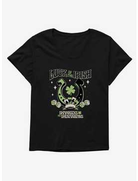 St. Patty's Luck Of The Irish Womens T-Shirt Plus Size, , hi-res