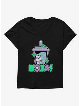 Boba Bear Womens T-Shirt Plus Size, , hi-res