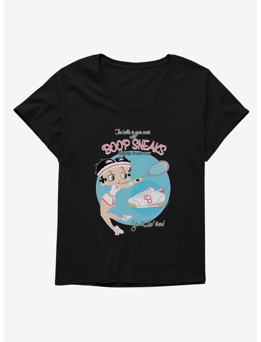 Betty Boop Sneakers Womens T-Shirt Plus Size, , hi-res