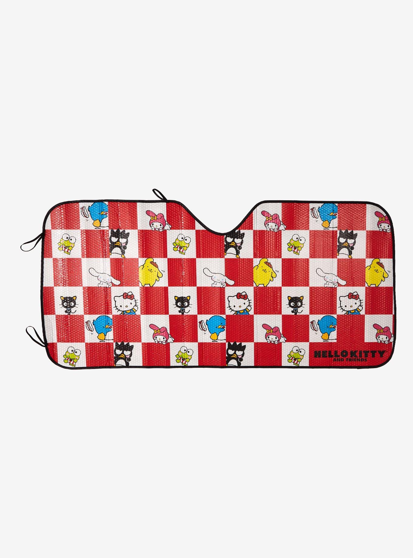 Hello Kitty And Friends Checkered Accordion Sunshade, , hi-res