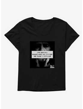 The Godfather An Offer He Can't Refuse Girls T-Shirt Plus Size, , hi-res