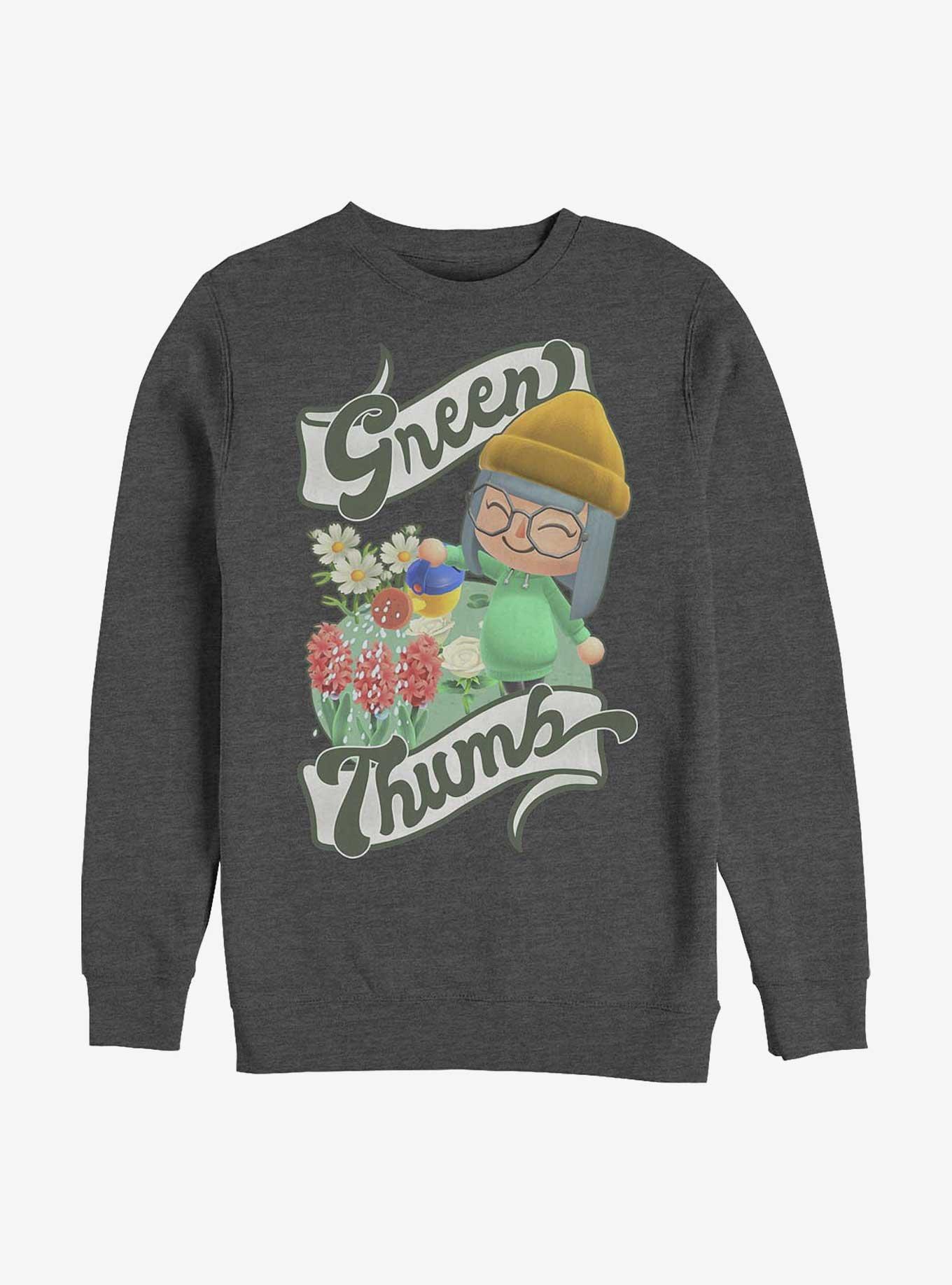 Nintendo Animal Crossing Green Thumb Sweatshirt, , hi-res