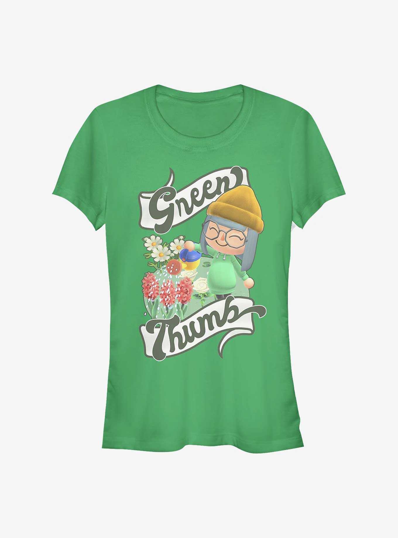 Nintendo Animal Crossing Green Thumb Girls T-Shirt, , hi-res