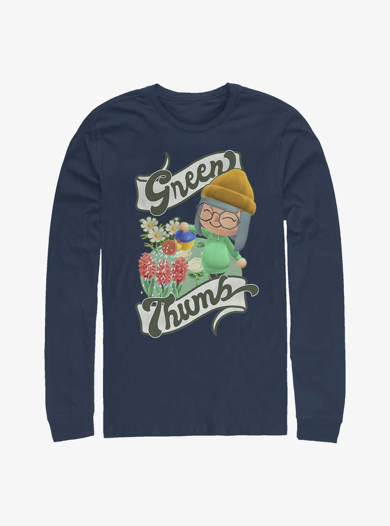 Nintendo Animal Crossing Green Thumbr Long-Sleeve T-Shirt, , hi-res