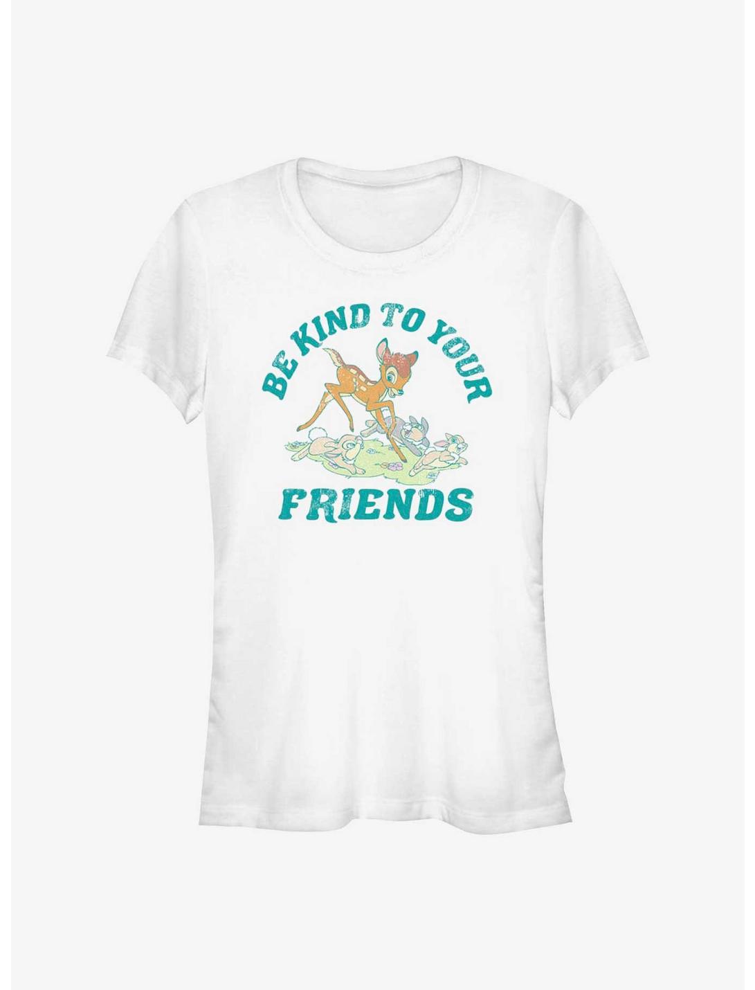 Disney Bambi Be Kind Girls T-Shirt, WHITE, hi-res