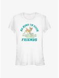 Disney Bambi Be Kind Girls T-Shirt, WHITE, hi-res