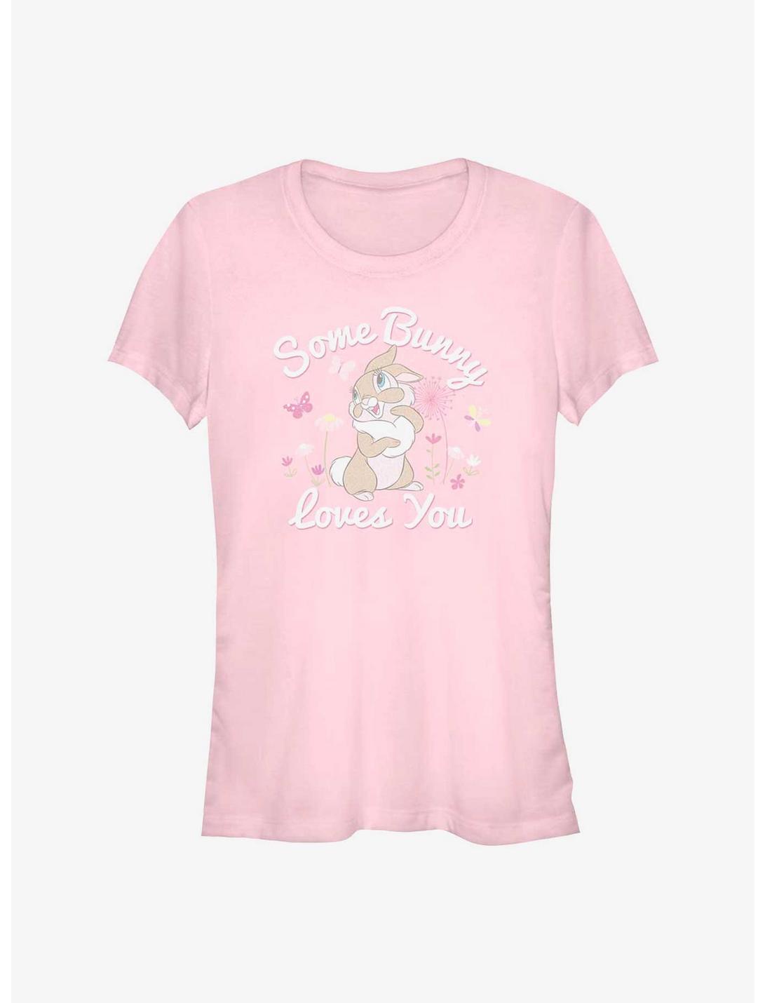 Disney Bambi Some Bunny Girls T-Shirt, LIGHT PINK, hi-res