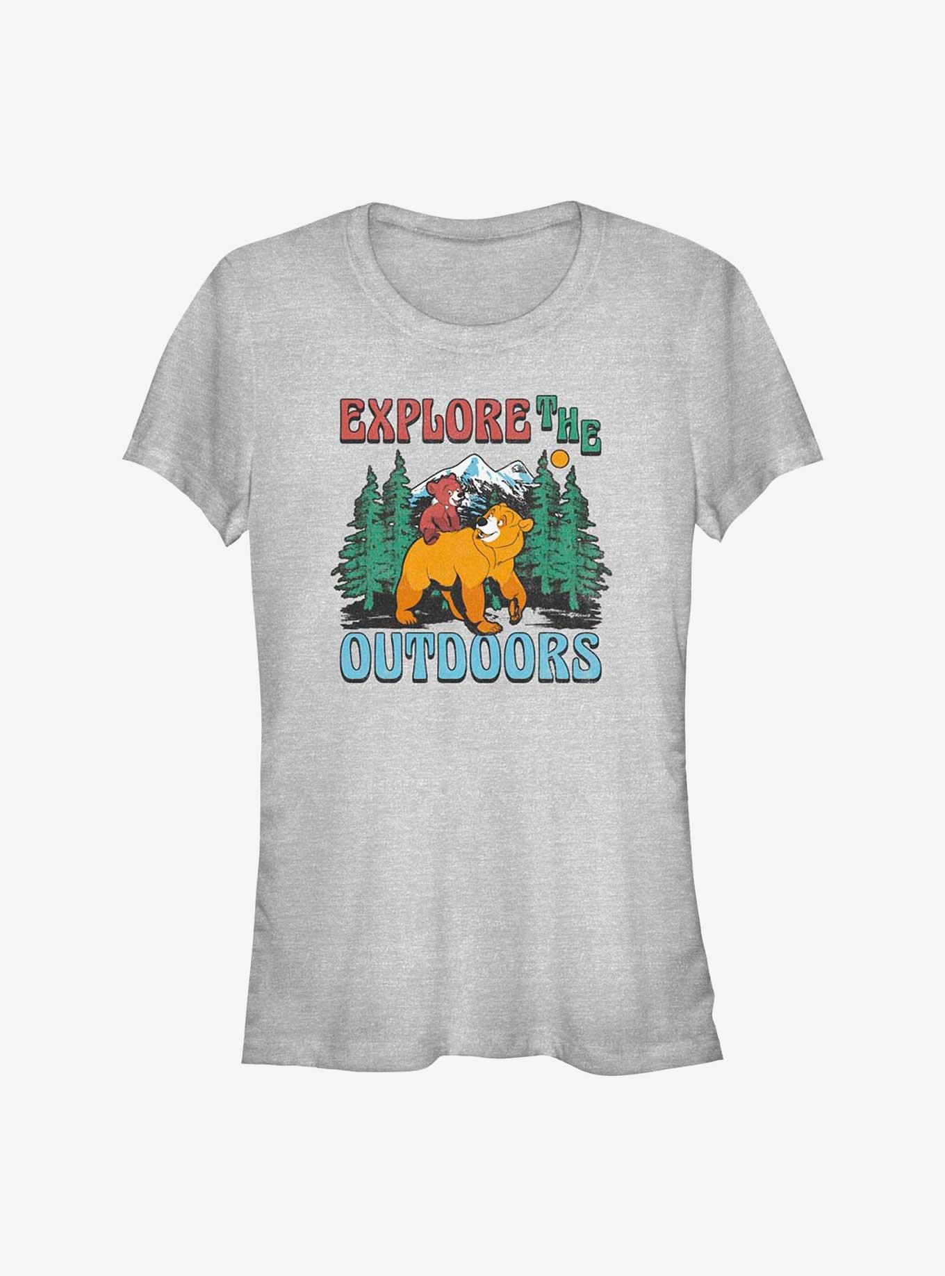 Disney Brother Bear Nature Bros Girls T-Shirt, ATH HTR, hi-res