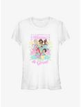 Disney Princesses Bloom And Grow Girls T-Shirt, WHITE, hi-res