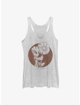 Marvel Guardians Of The Galaxy Groot Flower Girls Raw Edge Tank, , hi-res