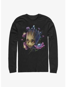 Marvel Guardians Of The Galaxy Groot Flowers Long-Sleeve T-Shirt, , hi-res