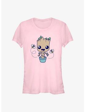 Marvel Guardians Of The Galaxy Groot Hello Spring Girls T-Shirt, LIGHT PINK, hi-res