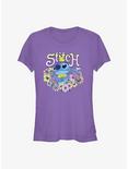 Disney Lilo & Stich Springy Stitch Girls T-Shirt, PURPLE, hi-res