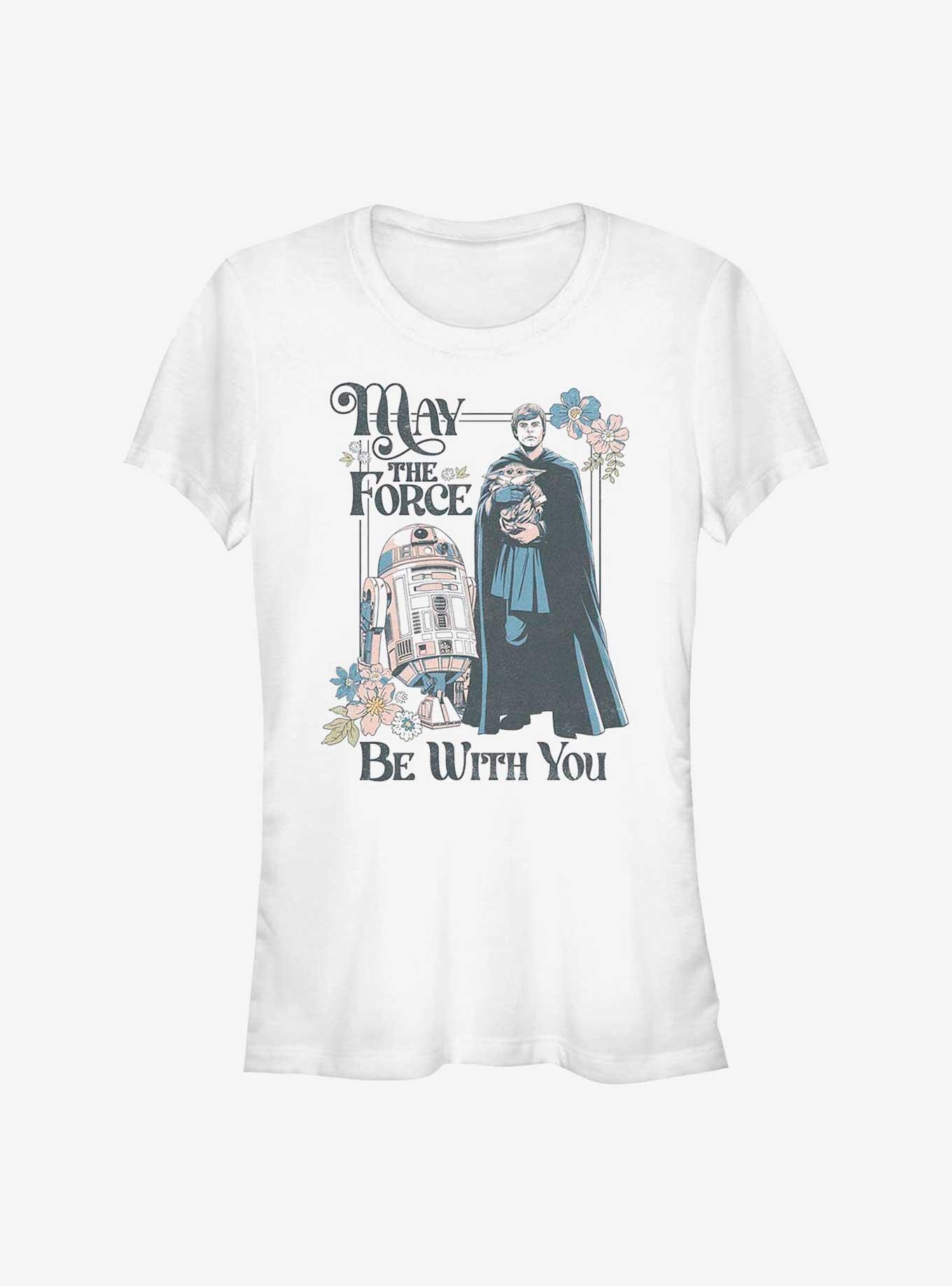 Star Wars The Mandalorian May The Force Be With You Girls T-Shirt, , hi-res