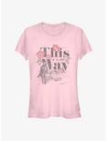 Star Wars The Mandalorian Way Flowers Girls T-Shirt, LIGHT PINK, hi-res