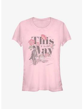Star Wars The Mandalorian Way Flowers Girls T-Shirt, , hi-res