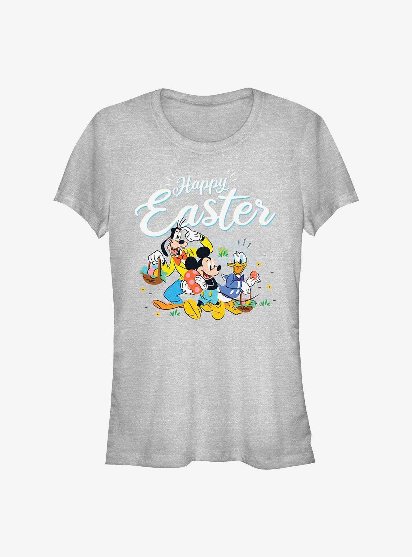 Disney Mickey Mouse Easter Mouse Girls T-Shirt, ATH HTR, hi-res