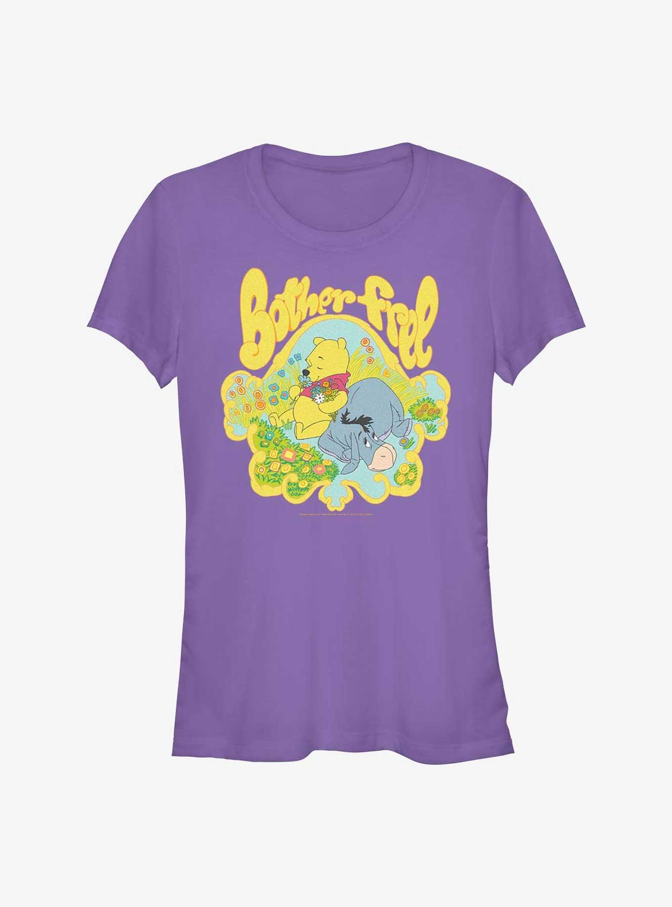 Disney Winnie The Pooh Winnie And Eeyore Bother Free Girls T-Shirt, PURPLE, hi-res