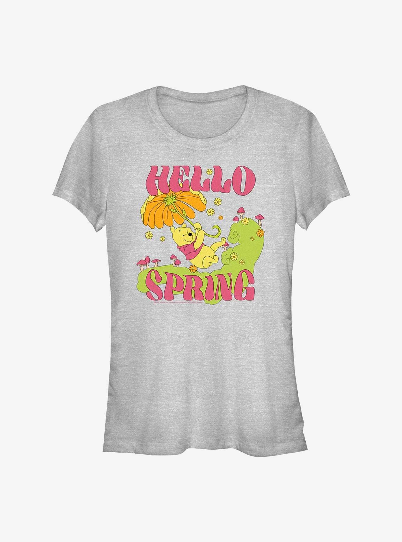 Disney Winnie The Pooh Hippy Dippy Pooh Girls T-Shirt, ATH HTR, hi-res