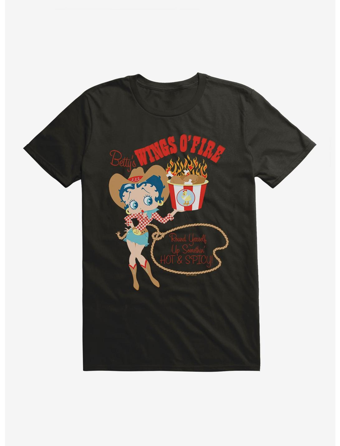 Betty Boop Hot Wings T-Shirt, , hi-res