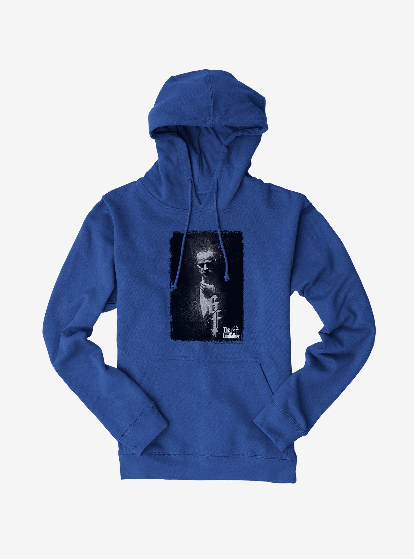 The Godfather Don Vito Corleone Hoodie, ROYAL BLUE, hi-res