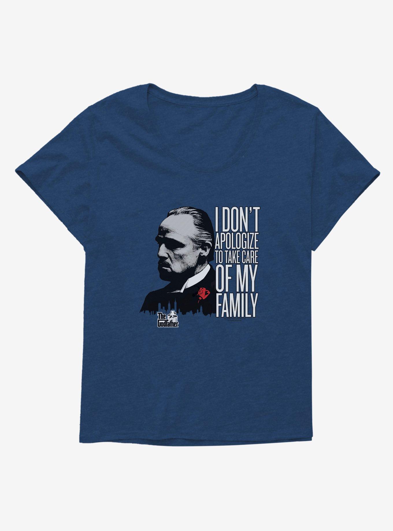 The Godfather I Don't Apologize Girls T-Shirt Plus Size, , hi-res