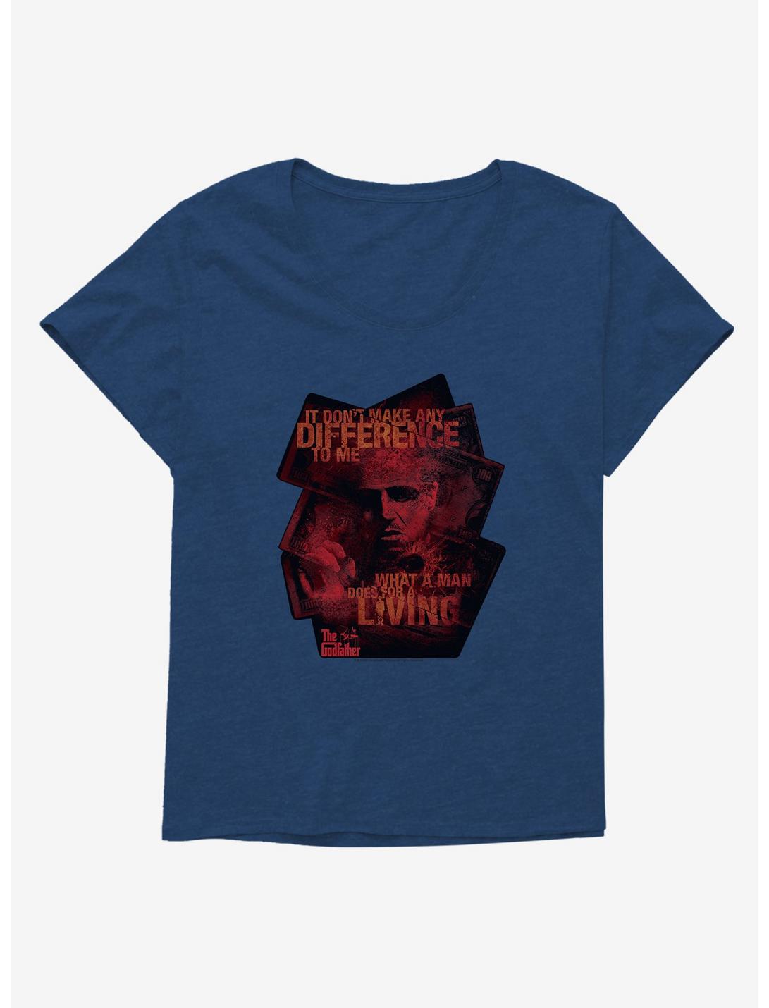 The Godfather It Don't Make Any Difference Girls T-Shirt Plus Size, , hi-res