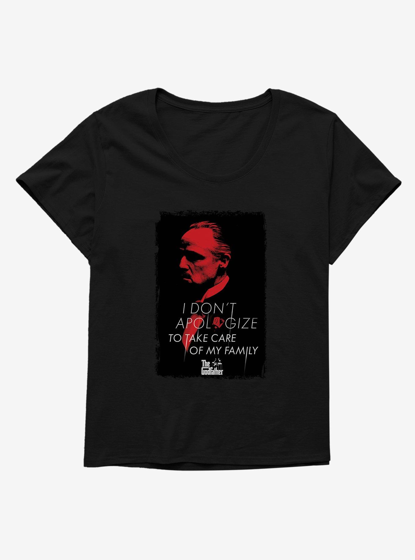 The Godfather Take Care Of My Family Girls T-Shirt Plus