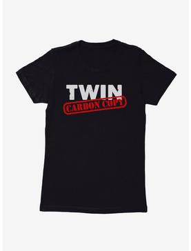 iCreate Twin Carbon Copy Womens T-Shirt, , hi-res
